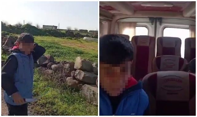 Bayram yolunda dehşet: servis hedef alındı