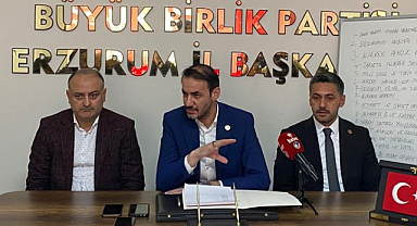 BBP Erzurum İl Başkanı Yılmaz: “Erzurum için proje üreten partiyiz”