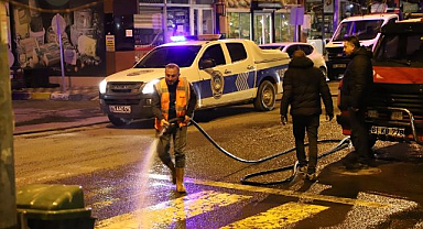 Belediye ekiplerinden bahar temizliği