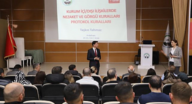 Belediye personeline eğitim