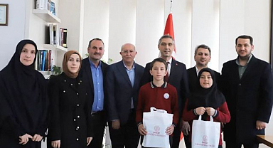 Bölge birincisi öğrenciler ödüllendirildi