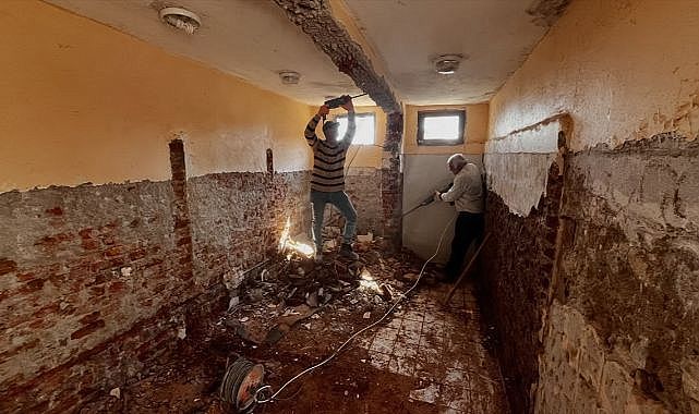 Camide yenileme çalışmaları başladı