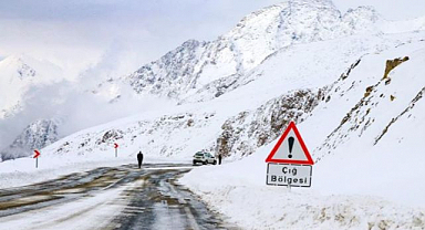Çığ riski altındaki yerleşim yerleri tespit edildi