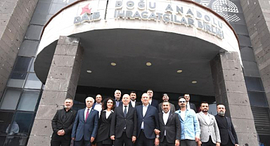 Doğu Anadolu İhracatçılar Birliği'nde görev dağılımı