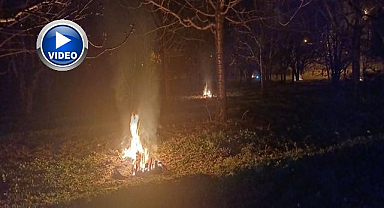 Don nöbeti: Üreticiler sabaha kadar ateş yaktı