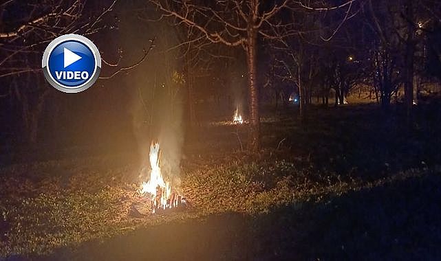 Don nöbeti: Üreticiler sabaha kadar ateş yaktı