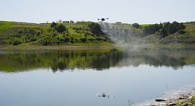 Dron destekli ilaçlama   