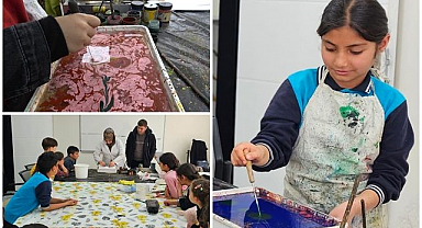 Ebru sanatına yoğun ilgi