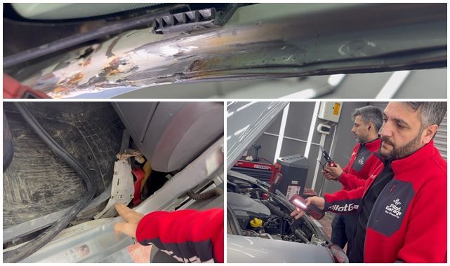 Ekspertizde ortaya çıktı: Araçtan beklenmedik parça şaşkınlığı