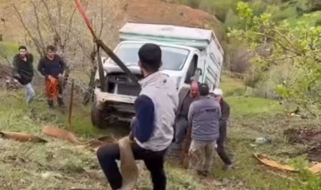 El frenini çekmeyince olanlar oldu! 