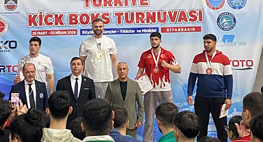 Erzincanlı sporcu Türkiye üçüncüsü oldu