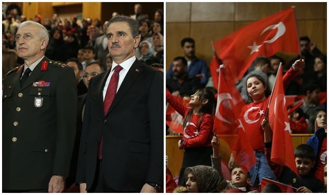 Erzurum'da bayram sevinci: 23 Nisan törenleri düzenlendi