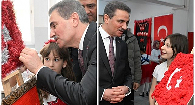 Erzurum’da “çocuk bayramı ve bayrak” temalı sergi