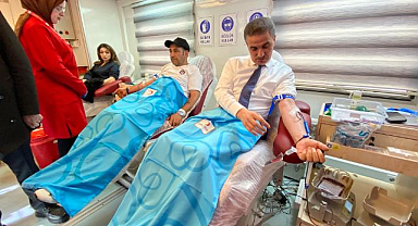 Erzurum’da “Kan Bağışı Hayat Kurtarır” kampanyasına yoğun ilgi