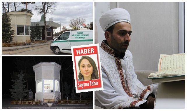 Erzurum'da manevi nöbet! Mezarlıkta 7/24 Kur'an tilaveti