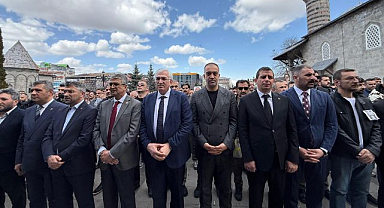Erzurum'da mazlumlar için gıyabi cenaze namazı kılındı 