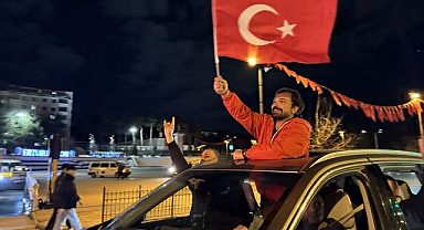 Erzurum'da milli takım coşkusu yaşandı