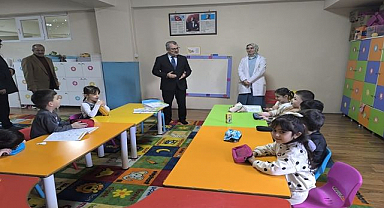 Erzurum'da minik kalplerle sıcak buluşma