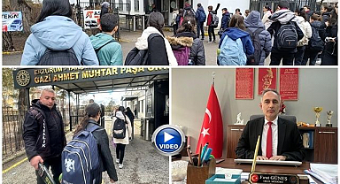 Erzurum’da örnek güvenlik uygulaması Bu okulda her adım kontrol altında