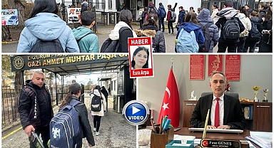 Erzurum'da örnek güvenlik uygulaması Bu okulda her adım kontrol altında