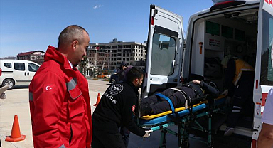 Erzurum'da arazi anlaşmazlığı! Sopalar havada uçuştu