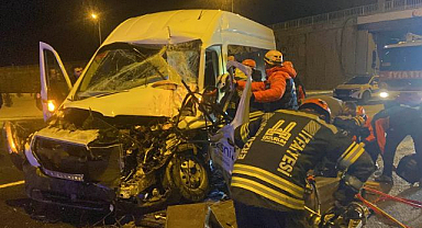 Erzurum'da zincirleme kaza! Ekipler seferber oldu