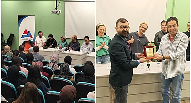 Erzurum DT oyuncularından tiyatro dersi