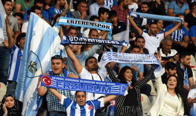 Erzurumspor'a dev destek: Bodrum maçı dev ekranda