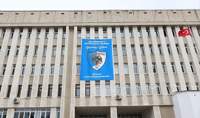 Erzurumspor’a MEB’den destek