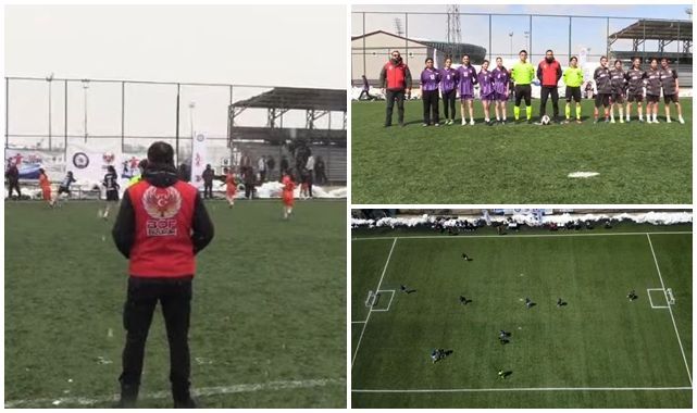 Gençler sahada, gelecek güvende