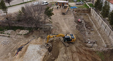 Halk Kütüphanesi'nin inşasına başlandı