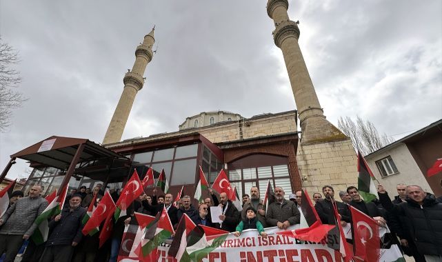 İsrail'in Filistin politikası protesto edildi