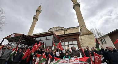 İsrail'in Filistin politikası protesto edildi