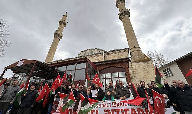 İsrail'in Filistin politikası protesto edildi