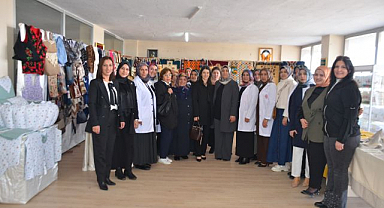 Kadınların el emeği göz nuru görücüye çıktı