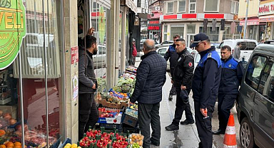 Kaldırım işgallerine zabıta denetimi