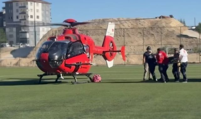 Kalp krizi geçiren hasta için seferber oldular