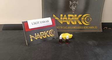 Kargoda likit uyuşturucu ele geçirildi