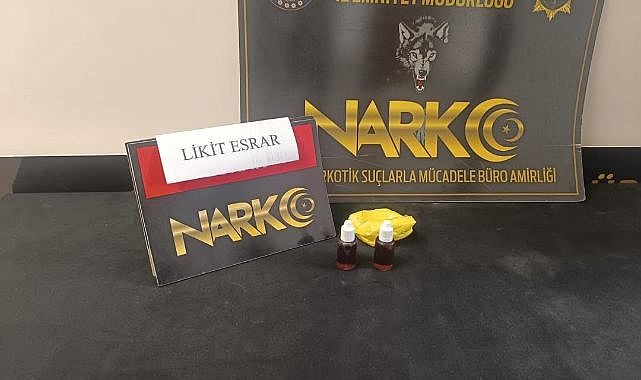 Kargoda likit uyuşturucu ele geçirildi