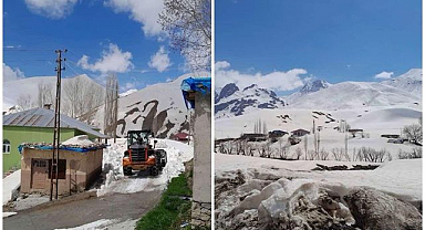 Karla mücadele devam ediyor