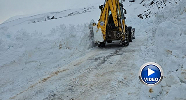 Karla mücadele devam ediyor