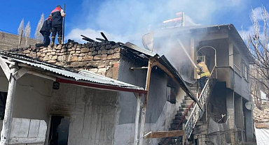 Korkutan yangına hızlı müdahale