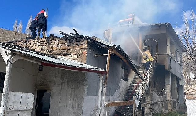 Korkutan yangına hızlı müdahale