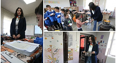 Köy öğretmeni 4 yıldır öğrencileri için sofra kuruyor