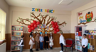 Köy okulunda tiyatro coşkusu