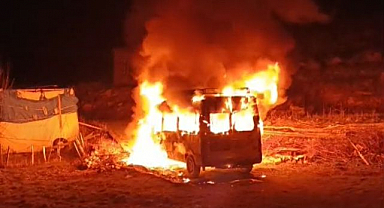 Köyde korkutan yangın! Yürekler ağza geldi