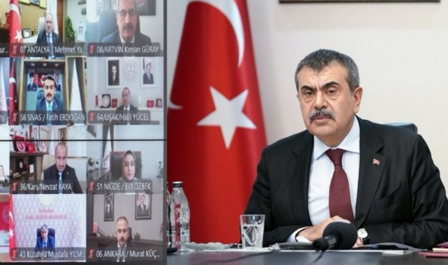 Milli Eğitim Bakanı Tekin, 81 il milli eğitim müdürüyle bir araya geldi