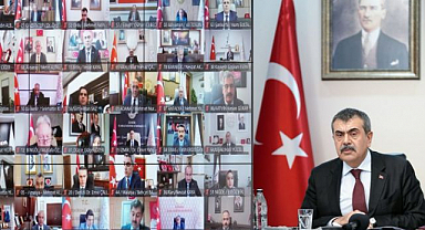 Milli Eğitim Bakanı Tekin, 81 il milli eğitim müdürüyle bir araya geldi