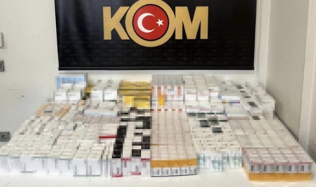 Milyonluk kaçak malzeme ele geçirildi!