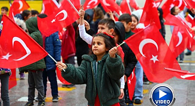 Minikler milli takımın başarısını kutladı